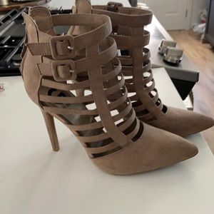 Guess caged heels